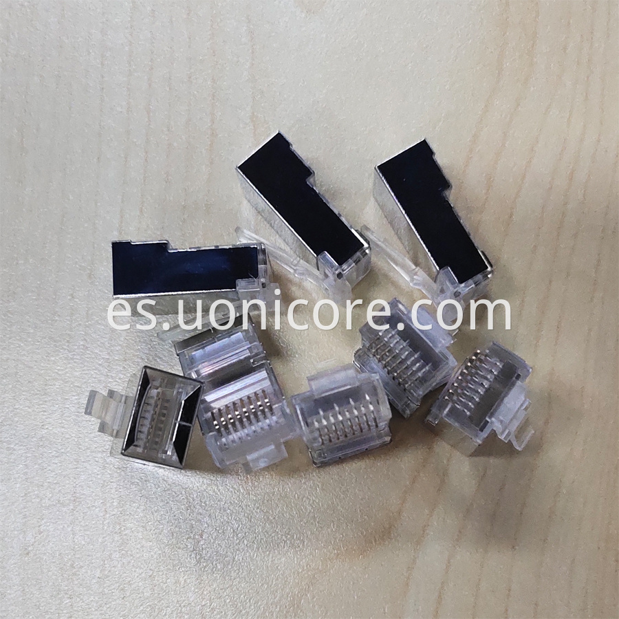 8p8c rj45 STP Modular plug